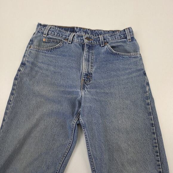Vintage Levi's 550 Jeans Mens 33x32 Fits 32x32 Relaxed Fit Distressed Denim - Picture 3 of 15